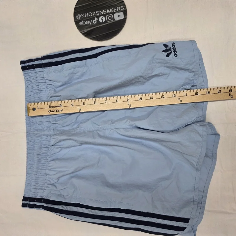 NO TAG adidas Originals Sprinter Shorts Clear Sky Blue JW6475 Men's Size Small